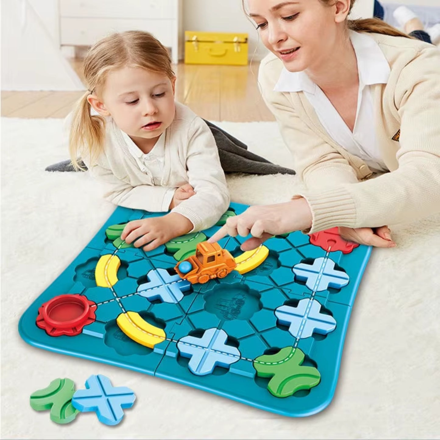 Jeu de Construction Logique STEM – Casse-Tête Éducatif pour Enfants de 4 à 8 Ans